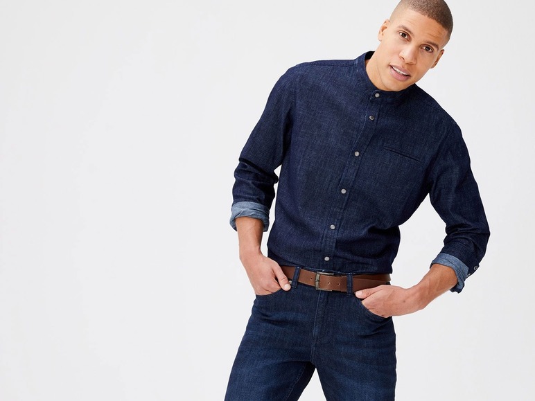 Pełny ekran: LIVERGY® Koszula męska jeansowa - zdjęcie 11