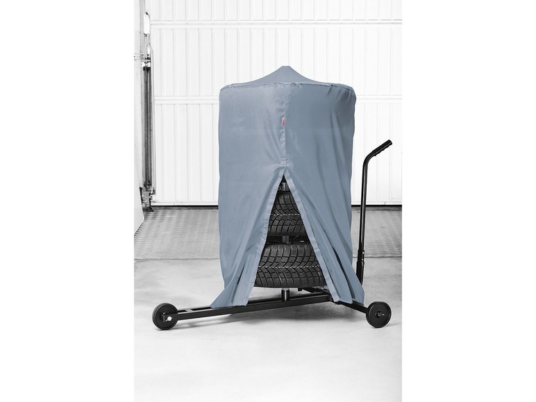 Pełny ekran: ULTIMATE SPEED® Mobilny stojak do przechowywania kół samochodowych - zdjęcie 3