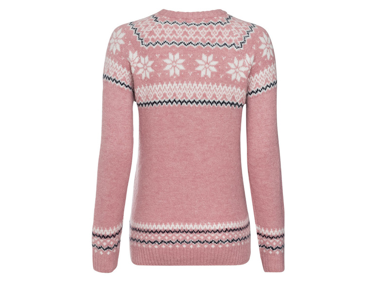 Pełny ekran: ESMARA® Sweter damski w norweski wzór, 1 sztuka - zdjęcie 4