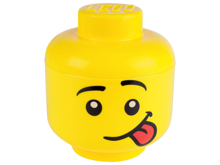 Pełny ekran: LEGO Mały pojemnik do przechowywania w kształcie głowy, 1 sztuka - zdjęcie 4