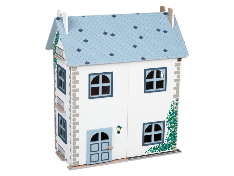 Pełny ekran: PLAYTIVE® Drewniany domek dla lalek, 1 sztuka - zdjęcie 3