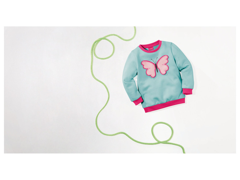 Pełny ekran: LUPILU® Bluza dziewczęca z bawełną, 1 sztuka - zdjęcie 10