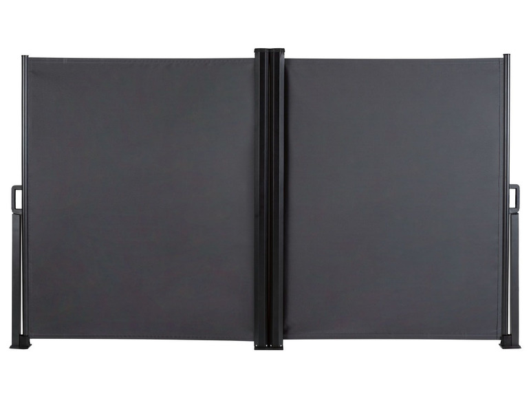 Pełny ekran: FLORABEST® Markiza boczna podwójna 160 x 600 cm antracytowa - zdjęcie 1