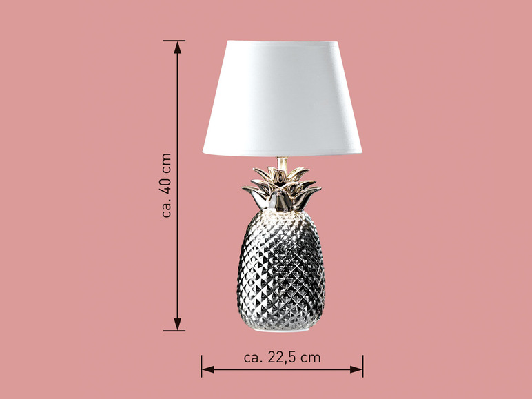 Pełny ekran: Livarno Home Lampa stołowa ananas - zdjęcie 3