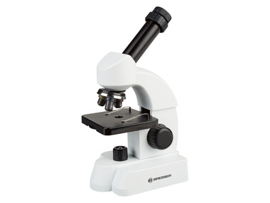 BRESSER Mikroskop z obiektywem 4x/10x/40x z zestawem akcesoriaów
