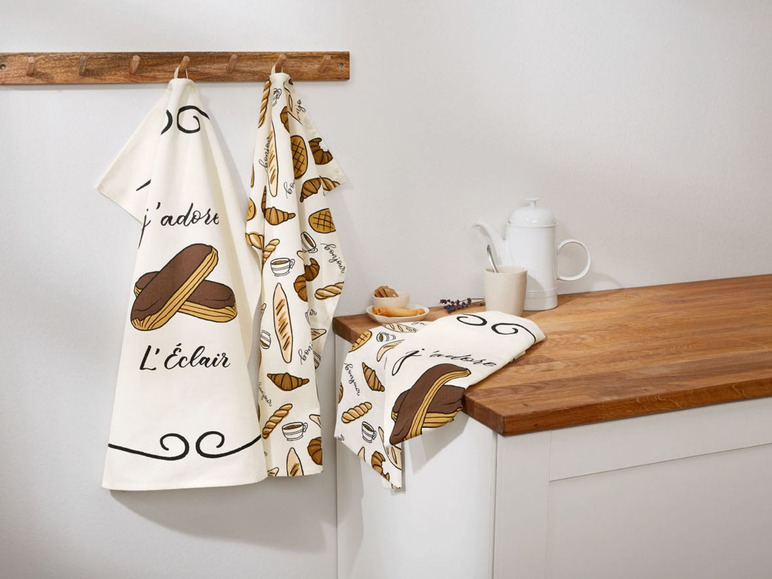 Pełny ekran: MERADISO® Zestaw ręczników kuchennych do naczyń, 4 sztuki - zdjęcie 6