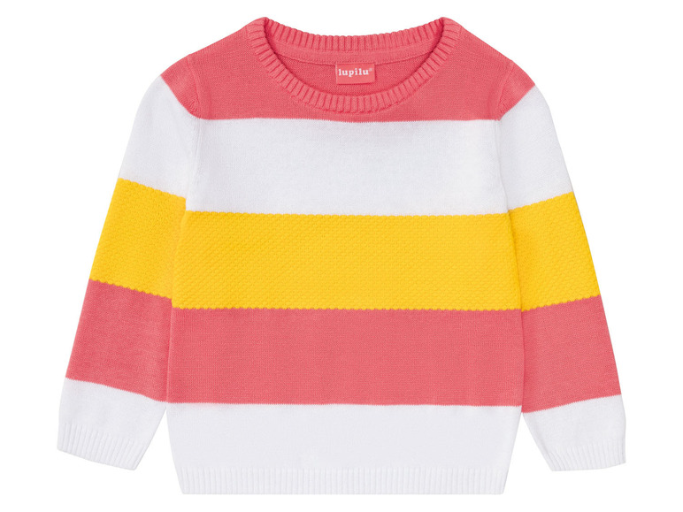 Pełny ekran: LUPILU® Sweter dziecięcy z bawełny, 1 sztuka - zdjęcie 7