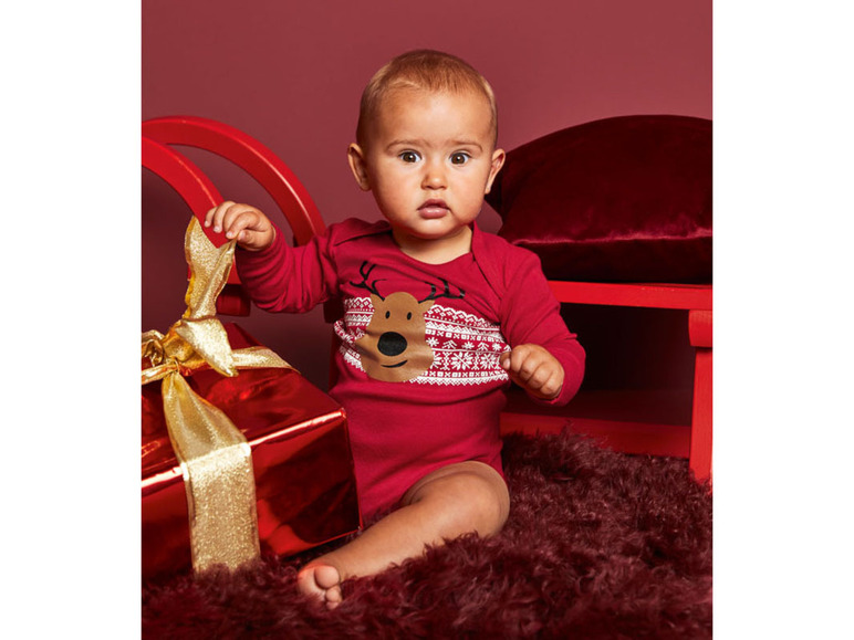 Pełny ekran: LUPILU® Body świąteczne niemowlęce, 2 sztuki - zdjęcie 8