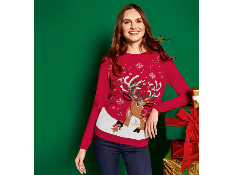 Pełny ekran: ESMARA® Sweter świąteczny damski - zdjęcie 12