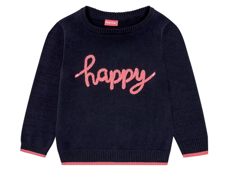 Pełny ekran: LUPILU® Sweter dziecięcy z bawełny, 1 sztuka - zdjęcie 3