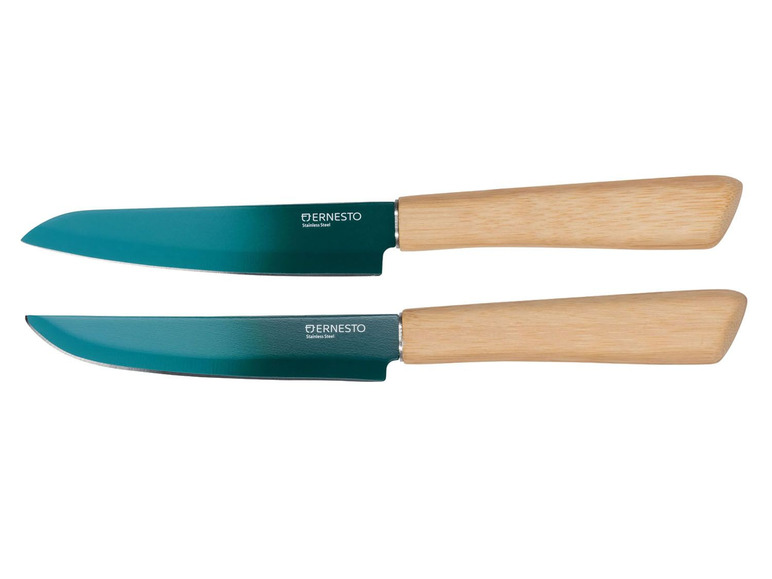 Pełny ekran: ERNESTO® Nóż lub zestaw 2 noży z bambusowym uchwytem - zdjęcie 6