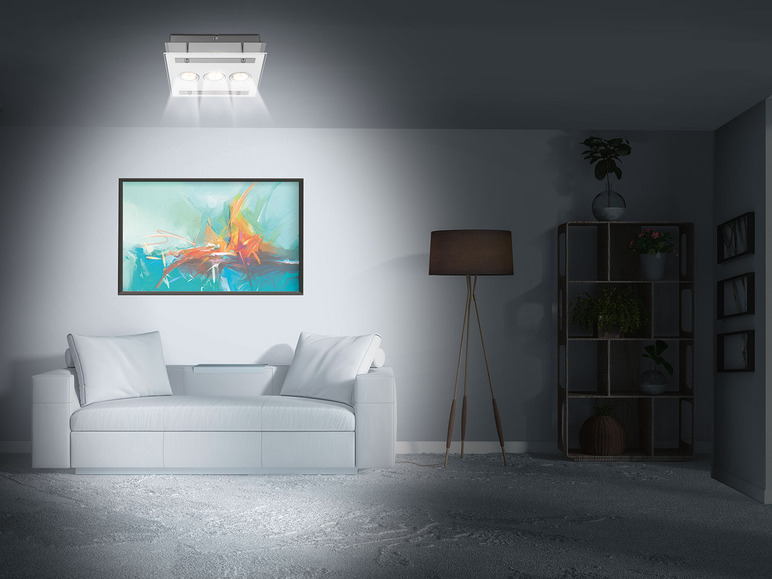 Pełny ekran: Livarno Home Lampa ścienna/sufitowa, 1 sztuka - zdjęcie 7