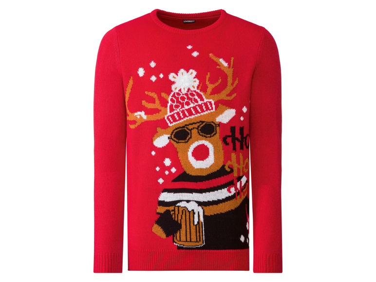 Pełny ekran: LIVERGY® Sweter świąteczny męski - zdjęcie 3