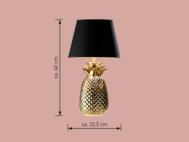 Pełny ekran: Livarno Home Lampa stołowa ananas - zdjęcie 7