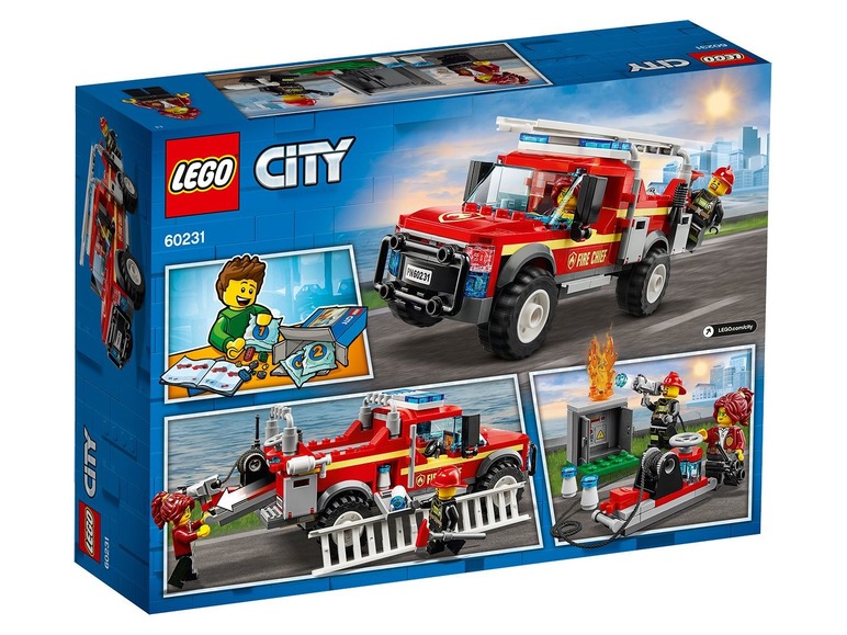 Pełny ekran: LEGO® City 60231 Terenówka komendantki straży pożarnej - zdjęcie 2