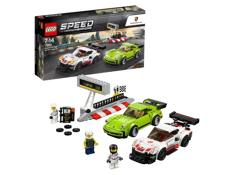 Pełny ekran: LEGO® Speed 75888 Porsche 911 RSR i 911 Turbo 3.0 - zdjęcie 4