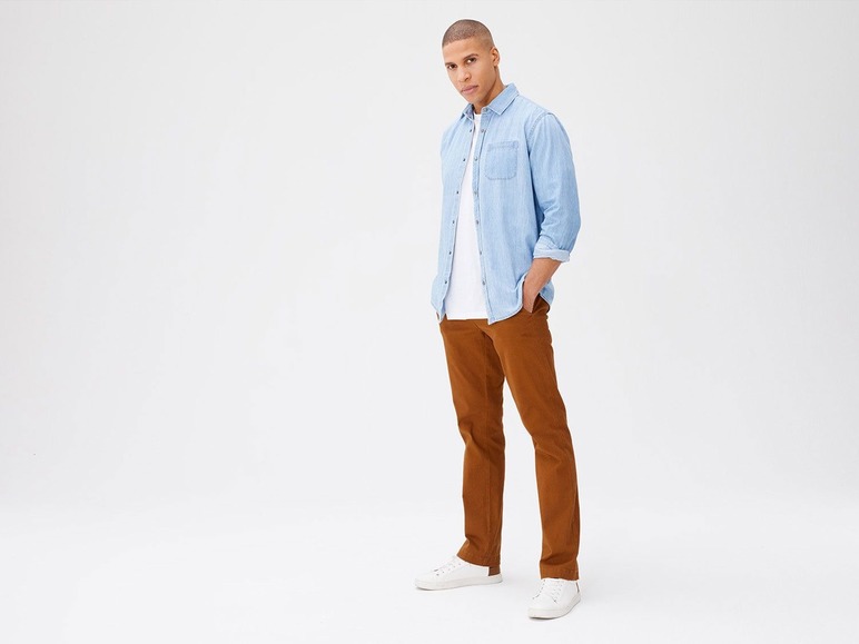 Pełny ekran: LIVERGY® Koszula męska jeansowa - zdjęcie 20