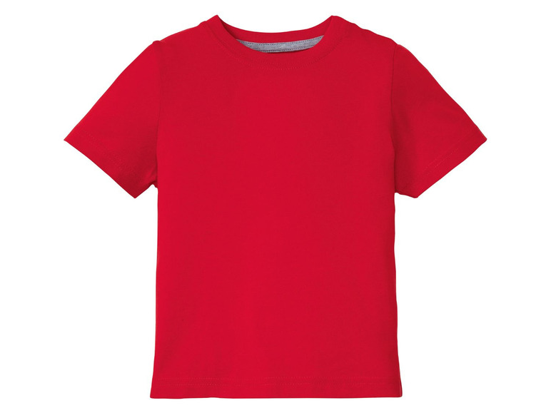 Pełny ekran: LUPILU® T-shirt chłopięcy z bawełną, 3 sztuki - zdjęcie 4