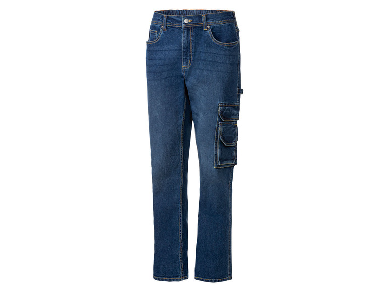 Pełny ekran: PARKSIDE® Spodnie robocze jeansowe z praktycznymi kieszeniami - zdjęcie 2