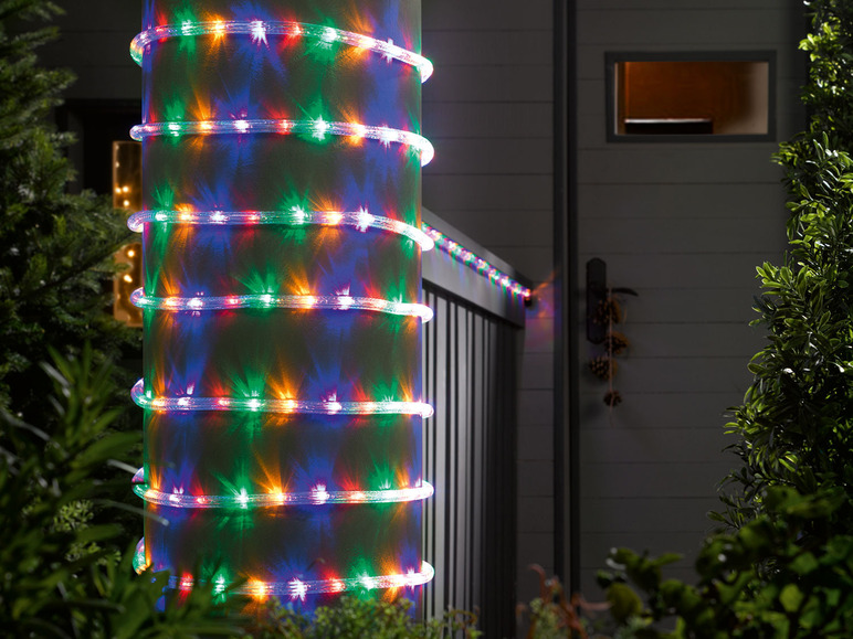 Pełny ekran: Livarno Home Wąż świetlny LED z 8 trybami świecenia, 13 m, 1 sztuka - zdjęcie 4
