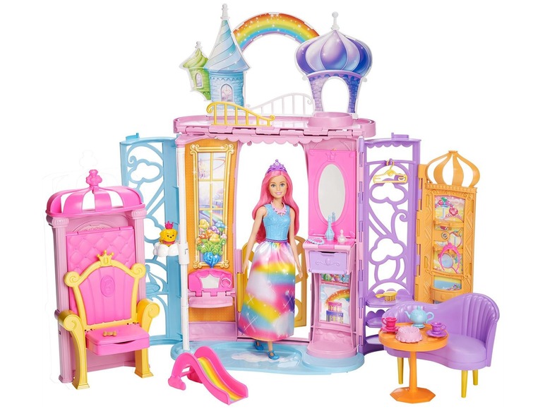 Pełny ekran: Barbie tęczowy pałac Dreamtopia - zdjęcie 1
