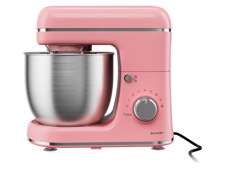 Pełny ekran: SILVERCREST® Robot kuchenny różowy SKM 600 B2, 600 W - zdjęcie 3