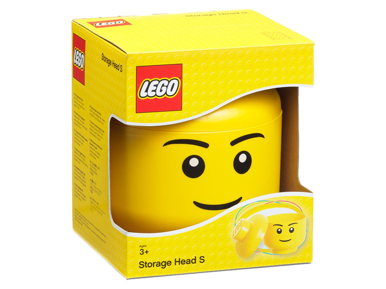 Pełny ekran: LEGO Mały pojemnik do przechowywania w kształcie głowy, 1 sztuka - zdjęcie 7