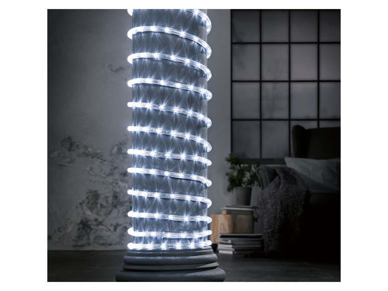 Pełny ekran: Livarno Home Wąż świetlny LED wewnętrzny i zewnętrzny, 10 m, 1 sztuka - zdjęcie 6