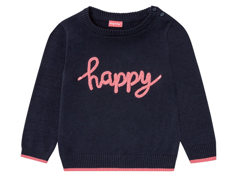 Pełny ekran: LUPILU® Sweter dziecięcy z bawełny, 1 sztuka - zdjęcie 6
