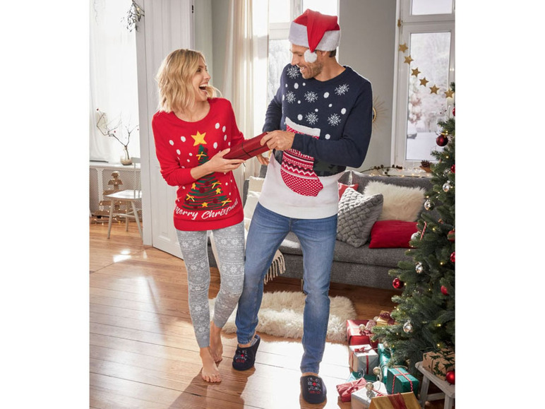 Pełny ekran: ESMARA® Sweter damski z motywem świątecznym, 1 sztuka - zdjęcie 15