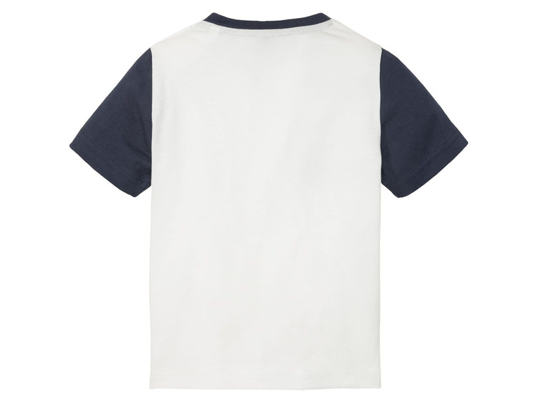 Pełny ekran: LUPILU® Koszulka chłopięca z bawełny, 2 sztuki - zdjęcie 4