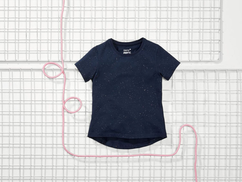 Pełny ekran: PEPPERTS® T-shirt dziewczęcy z bawełny, 1 sztuka - zdjęcie 4