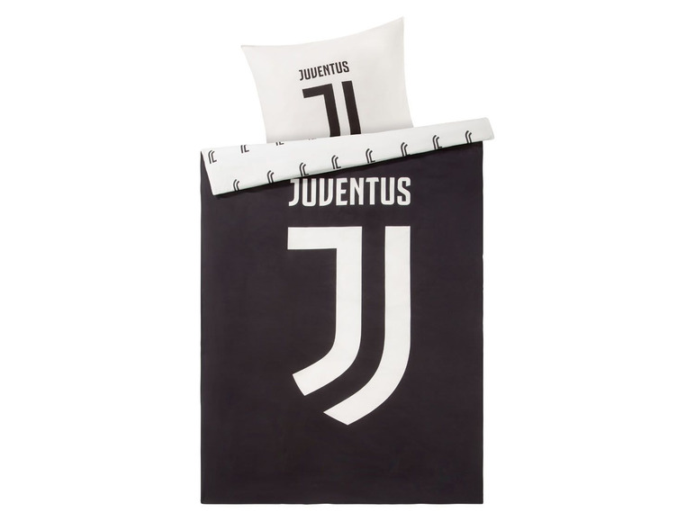 Pełny ekran: Pościel z bawełny renforcé Juventus Turyn 140 x 200 cm, 1 komplet - zdjęcie 1
