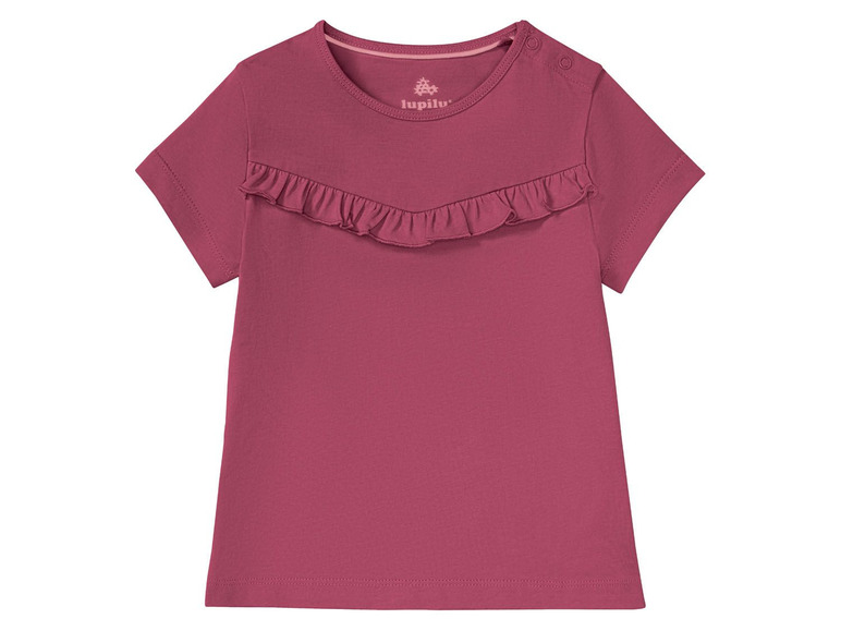 Pełny ekran: LUPILU® Komplet dziewczęcy (t-shirt + koszulka z długim rękawem) - zdjęcie 23