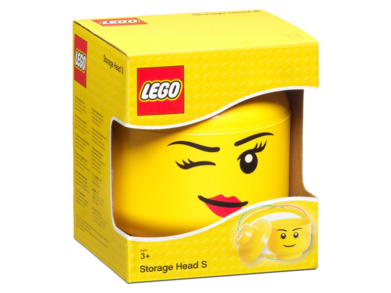 Pełny ekran: LEGO Mały pojemnik do przechowywania w kształcie głowy, 1 sztuka - zdjęcie 5