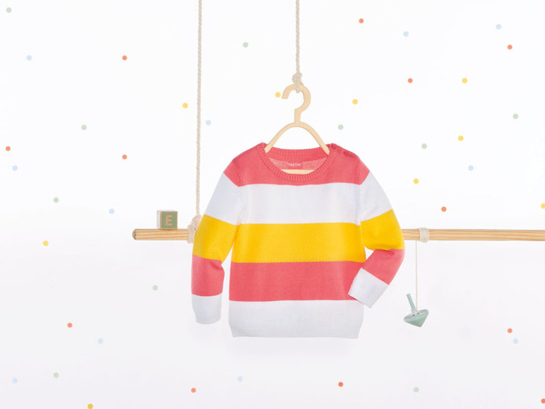 Pełny ekran: LUPILU® Sweter dziecięcy z bawełny, 1 sztuka - zdjęcie 1