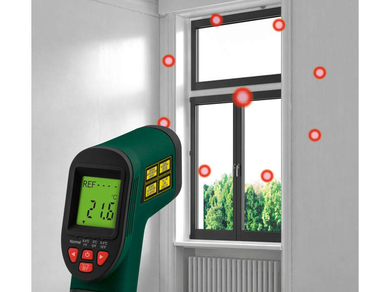 Pełny ekran: PARKSIDE® Termometr na podczerwień termodetektor -50 +380 °C - zdjęcie 2