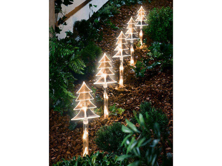 Pełny ekran: MELINERA® Świecące ozdoby ogrodowe LED, 1 komplet - zdjęcie 7