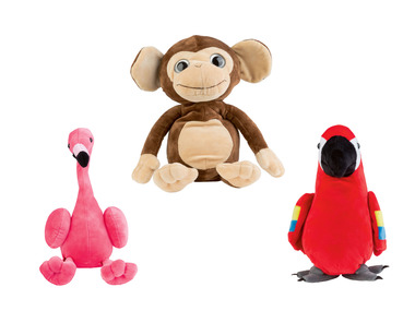 PLAYTIVE® Interaktywna małpa/ flaming/ papuga z efektami dźwiękowymi, 1 sztuka