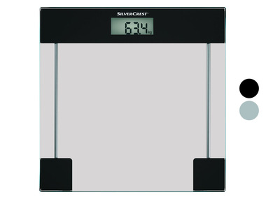 Silvercrest Personal Care Szklana waga łazienkowa z wyświetlaczem LCD, SPWE180 A1