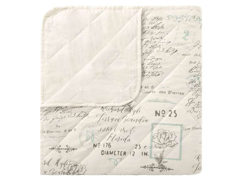 Pełny ekran: MERADISO® Narzuta dwustronna w stylu vintage 250 x 260 cm, 1 sztuka - zdjęcie 17