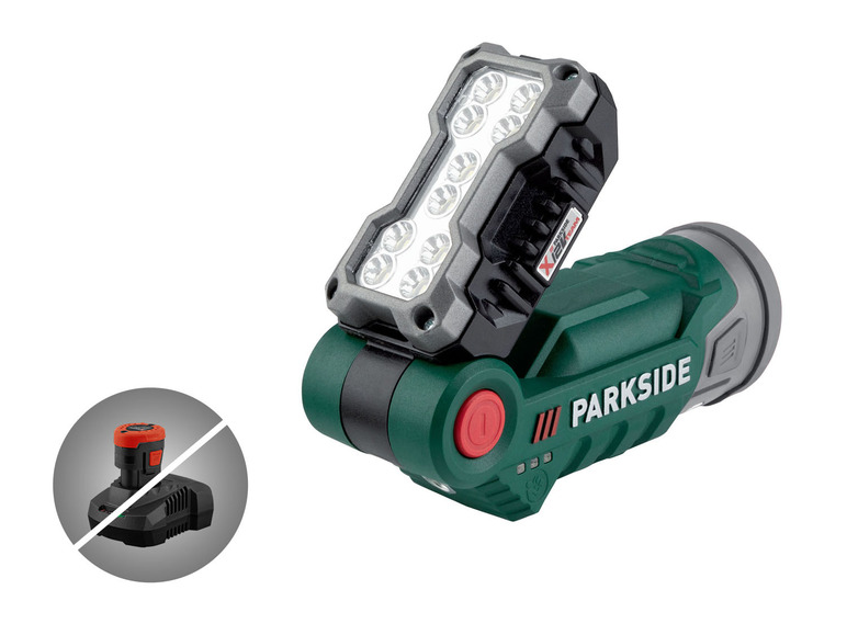 Pełny ekran: PARKSIDE® Akumulatorowa lampa robocza LED PLLA 12 B2 (bez akumulatora, bez ładowarki) - zdjęcie 1