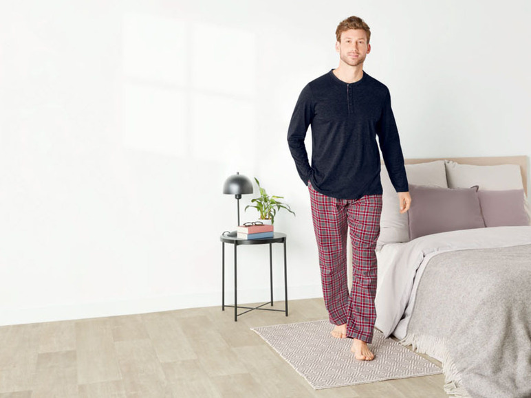 Pełny ekran: LIVERGY® Piżama męska ze spodniami z flaneli, 1 komplet - zdjęcie 17