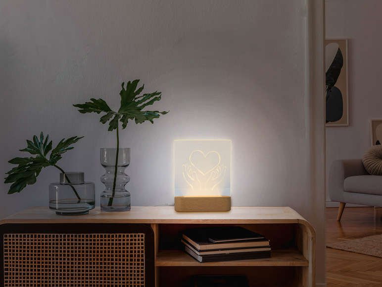 Pełny ekran: CRELANDO® Zestaw do wykonania dekoracyjnej lampki LED - zdjęcie 12