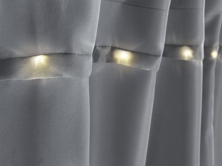 Pełny ekran: MERADISO® Zasłony z diodami LED, 2 sztuki - zdjęcie 10