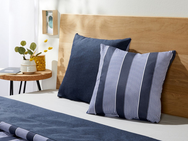 Pełny ekran: MERADISO® Poszewki na poduszki z bawełną renforcé 40 x 40 cm, 2 sztuki - zdjęcie 4
