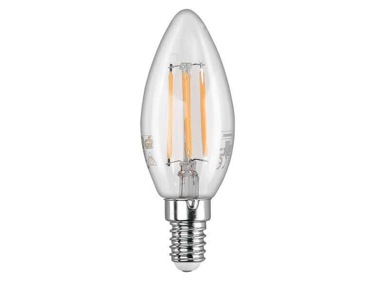 Pełny ekran: LIVARNO LUX® Żarówka filamentowa LED E27 / E14, 6 sztuk, 1 zestaw - zdjęcie 4