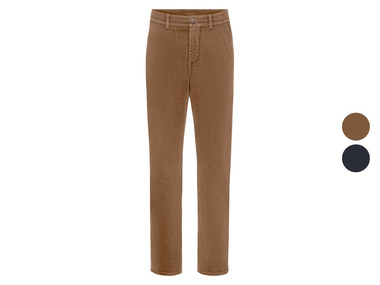 LIVERGY® Spodnie sztruksowe męskie z bawełny, 1 para