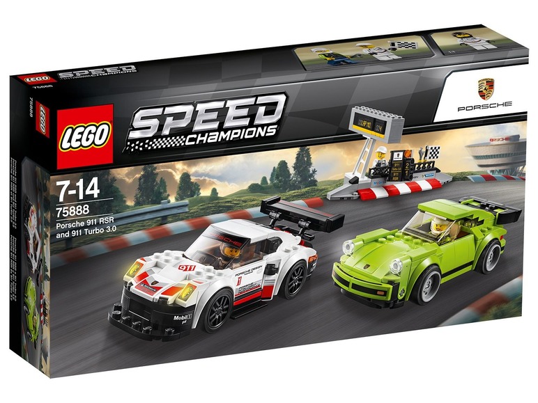 Pełny ekran: LEGO® Speed 75888 Porsche 911 RSR i 911 Turbo 3.0 - zdjęcie 1