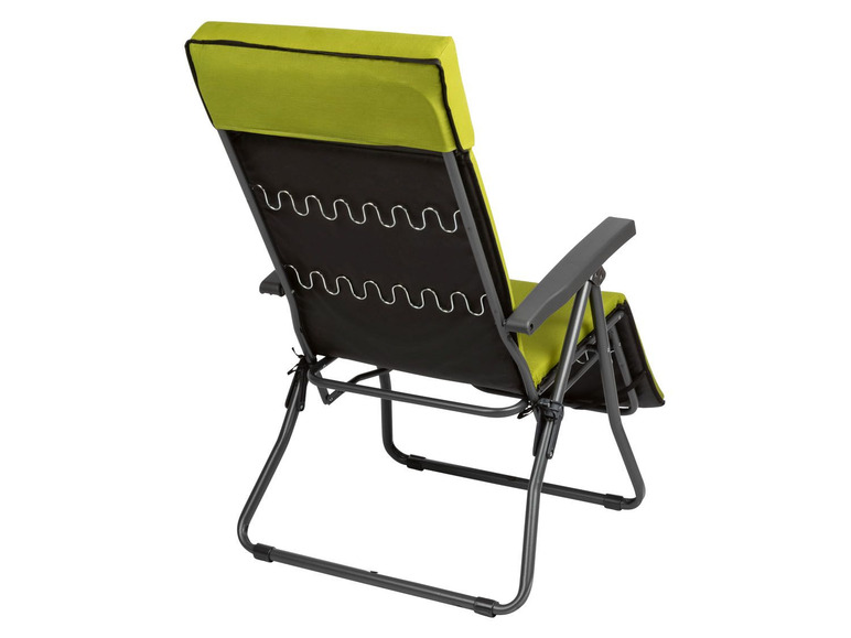 Pełny ekran: FLORABEST® Fotel leżak ogrodowy z poduszką - zdjęcie 3